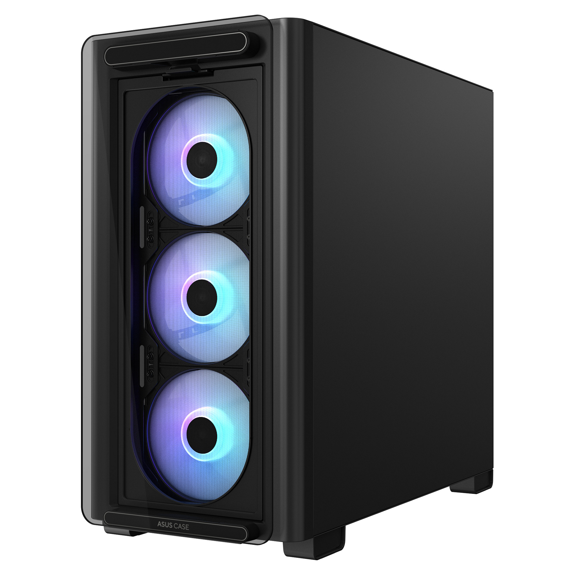 Kućište ASUS A23 PLUS TG ARGB BLACK (mATX, Mini ITX, 3,5/2,5" unutarnji slot x2, 2,5" unutarnji slot x1, USB 3.2 Gen1 x2, USB 3.2 Gen2 Type C x1)-13