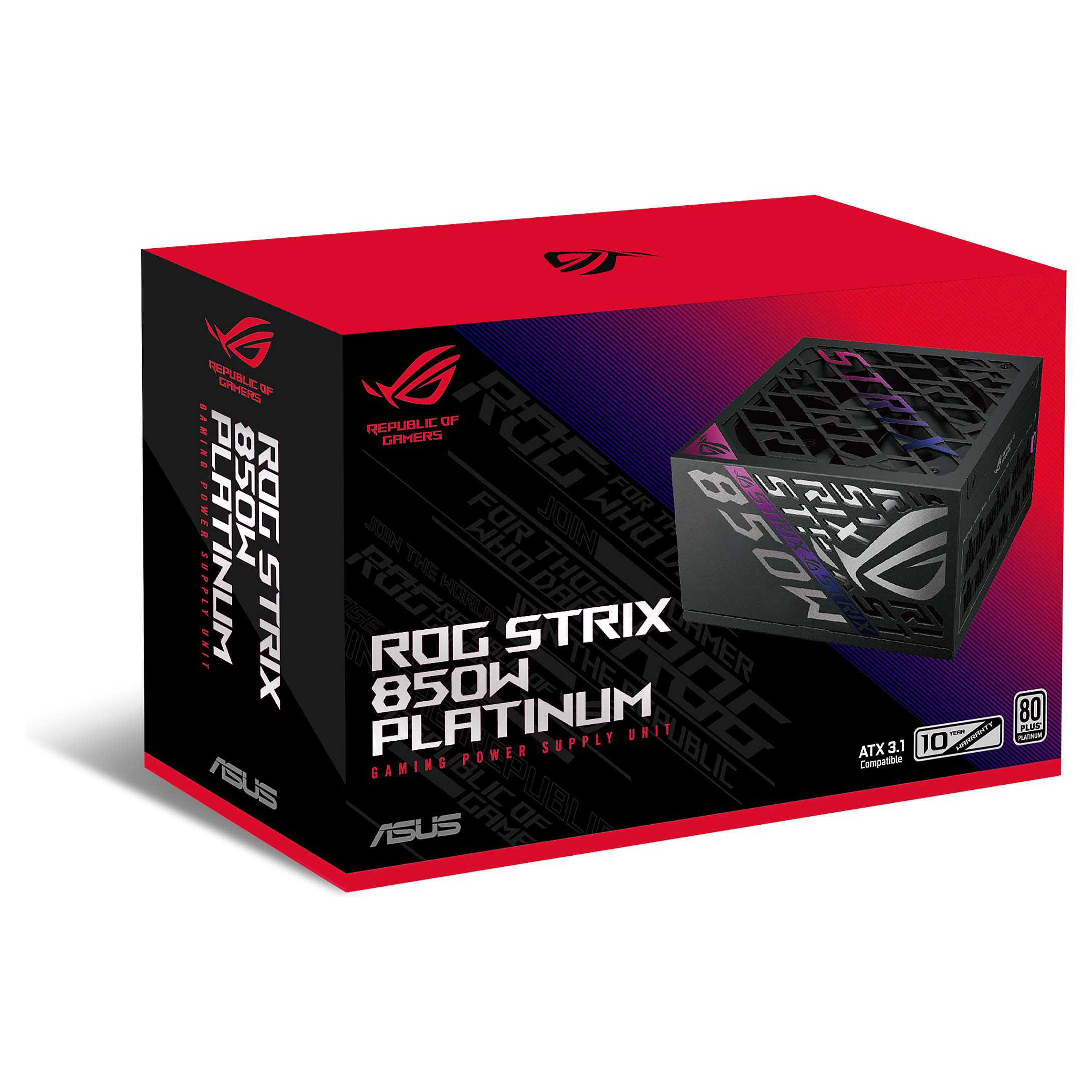 Napajanje ASUS ROG Strix 850W Platinum, 80+ Platinum, Modularno-7