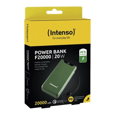 Power bank INTENSO 7332057 (Lithium Polymer, 20000 mAh, Zelen)-3