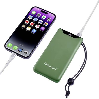 Power bank INTENSO 7332057 (Lithium Polymer, 20000 mAh, Zelen)-2