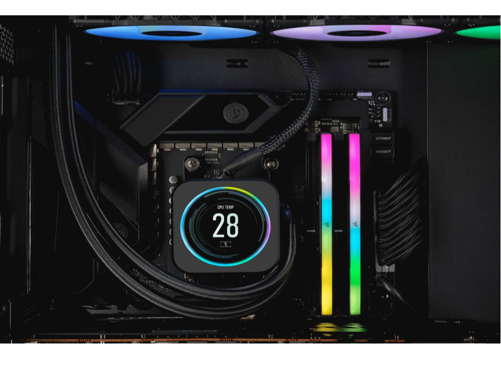 RAM CORSAIR D5 6400 32GB C36 Vengeance RGB K2-2