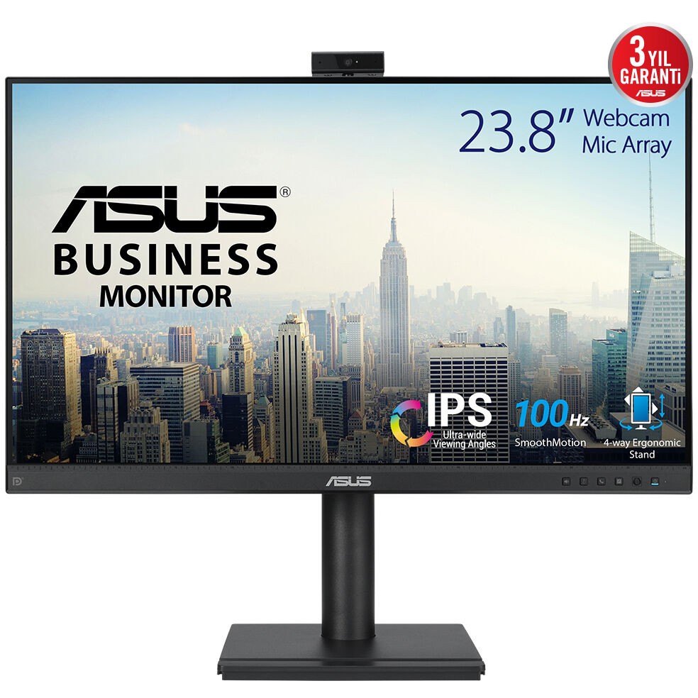 Monitor ASUS BE249QFK 24 inča (1920 x 1080, IPS, HDMI, DisplayPort, VGA)-1