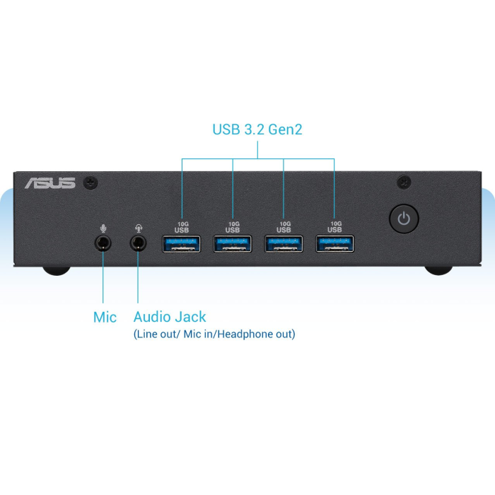 PC ASUS PN43-BBN100MD Intel N100 Crna boja-11