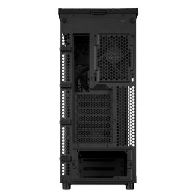 Kućište ASUS PROART PA401 WOOD METAL PWM BLACK (srednje veličine, dizajn od drva, prozirni bočni panel, PWM kontroler, 4 unutarnja pretinca, 7 proširnih utora)-4