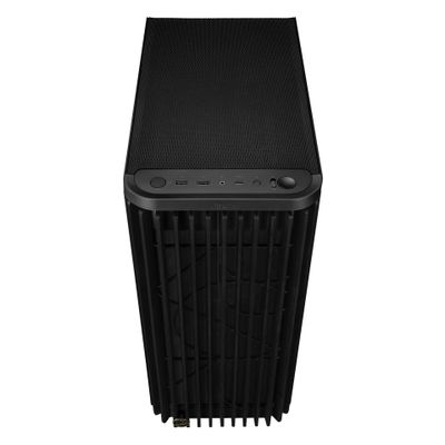 Kućište ASUS PROART PA401 WOOD METAL PWM BLACK (srednje veličine, dizajn od drva, prozirni bočni panel, PWM kontroler, 4 unutarnja pretinca, 7 proširnih utora)-2