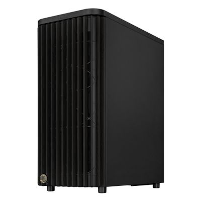 Kućište ASUS PROART PA401 WOOD METAL PWM BLACK (srednje veličine, dizajn od drva, prozirni bočni panel, PWM kontroler, 4 unutarnja pretinca, 7 proširnih utora)-1