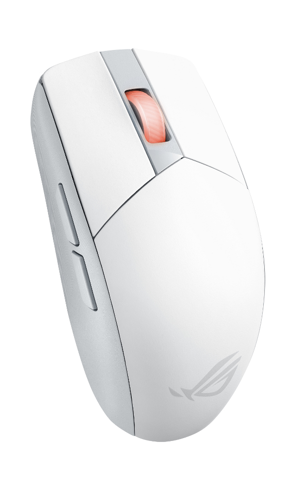 Miš ASUS ROG Strix Impact III Wireless (Bluetooth 5.1, 2.4 GHz, do 36,000 DPI, RGB LED, moonlight white)-0