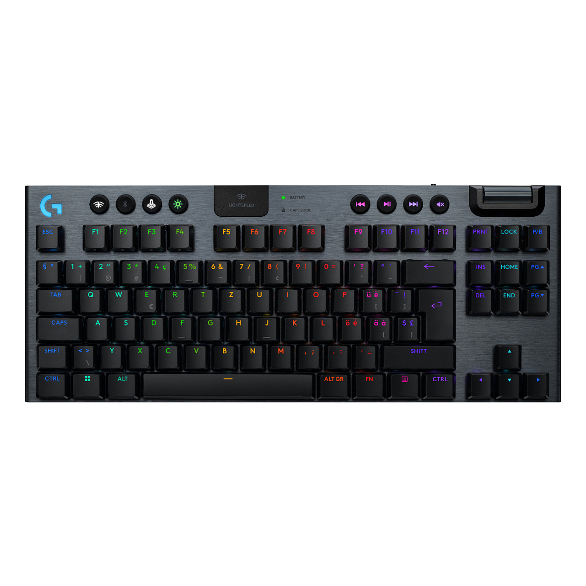 Tipkovnica LOGITECH G915 X Lightspeed TKL WL crna boja – internacionalna non HR tipkovnica-0