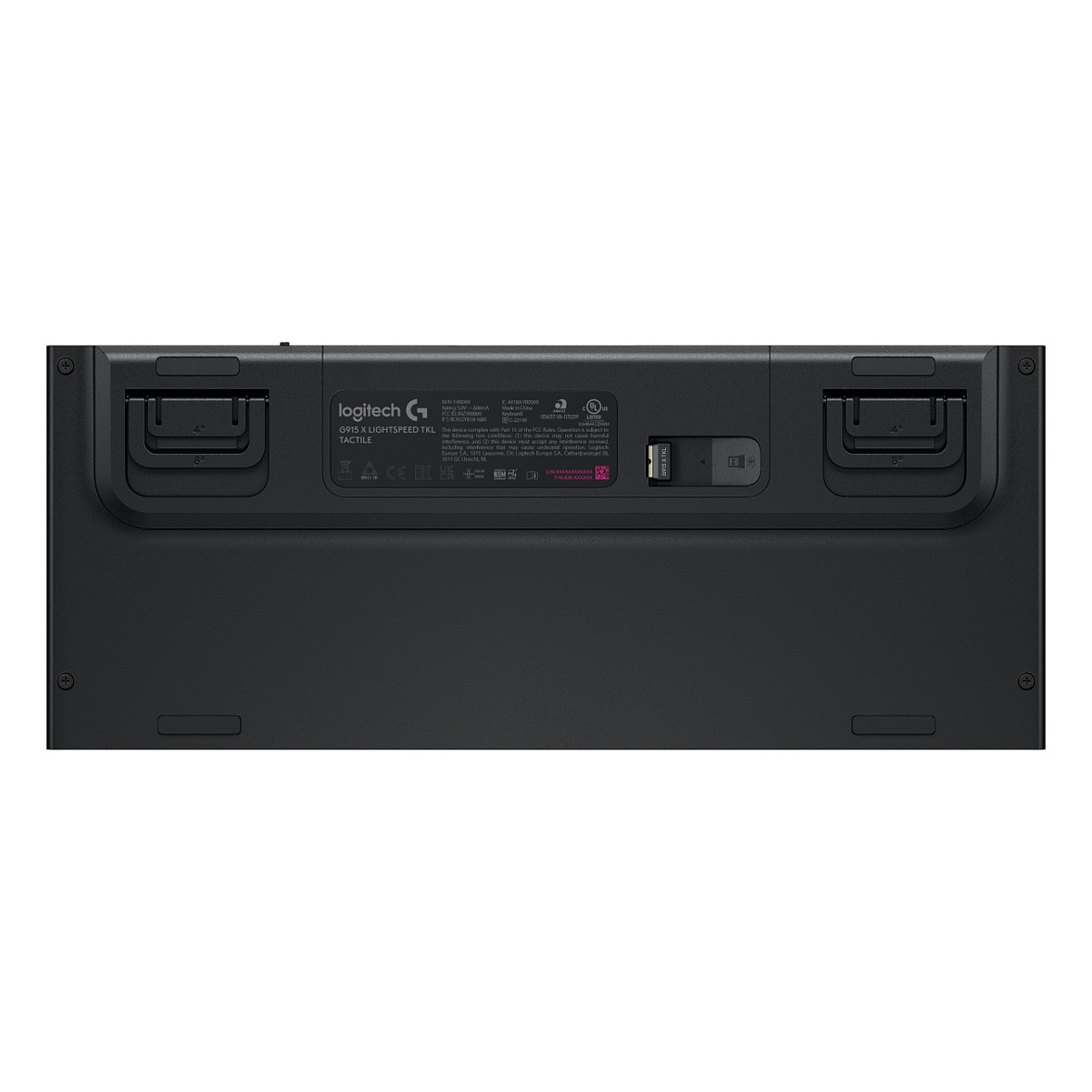 Tipkovnica LOGITECH G915 X Lightspeed TKL WL crna boja – internacionalna non HR tipkovnica-5