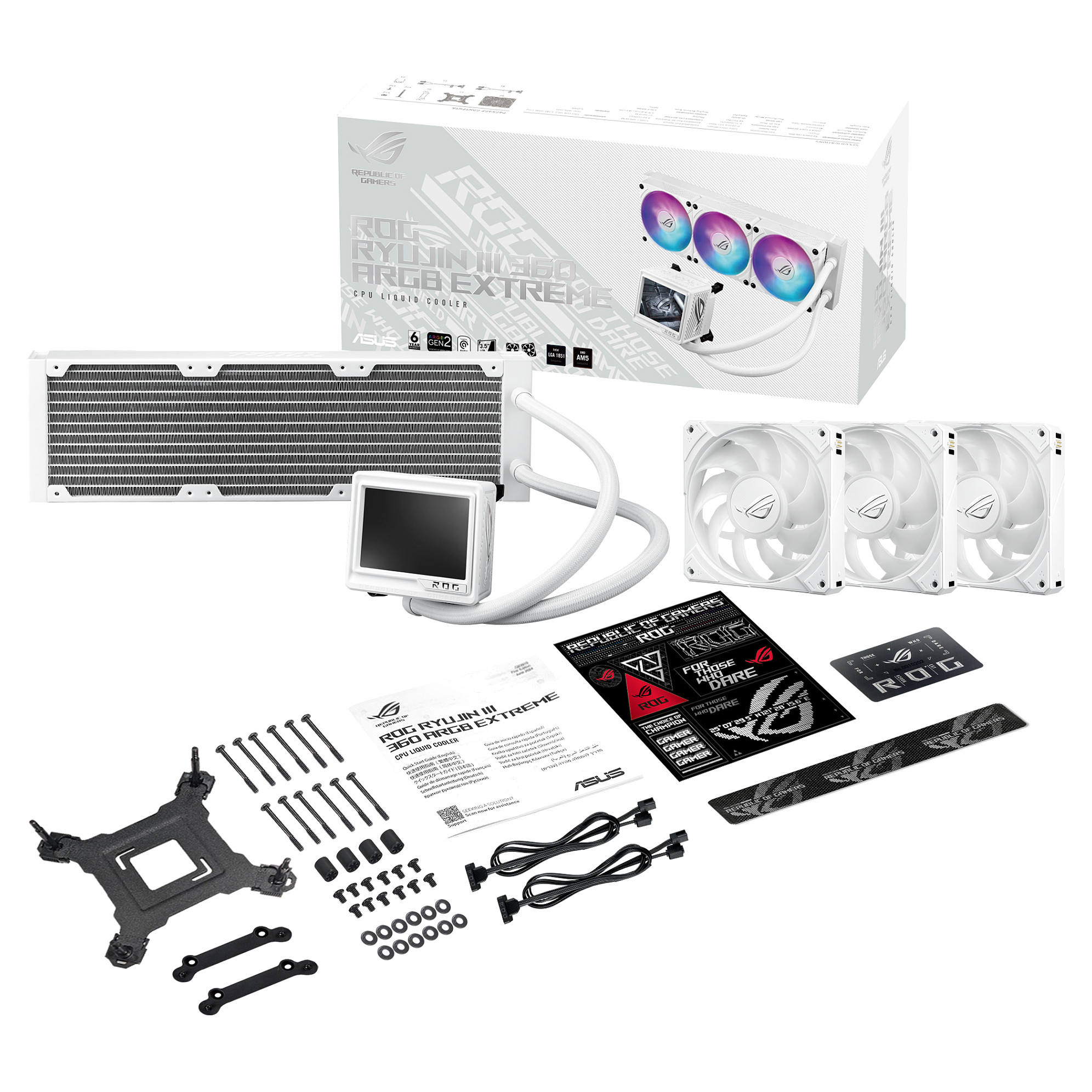 Sustav hlađenja → ASUS → ROG RYUJIN III White Edition (CPU vodena blokada)-21
