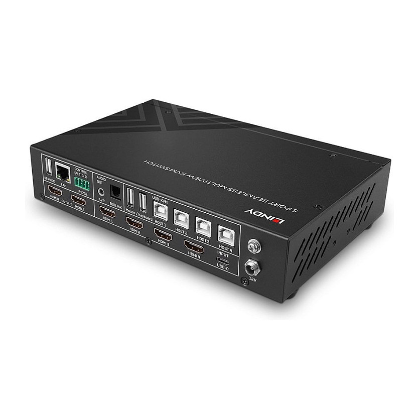 KVM preklopnik LINDY Seamless Multiview (5 portova)-7