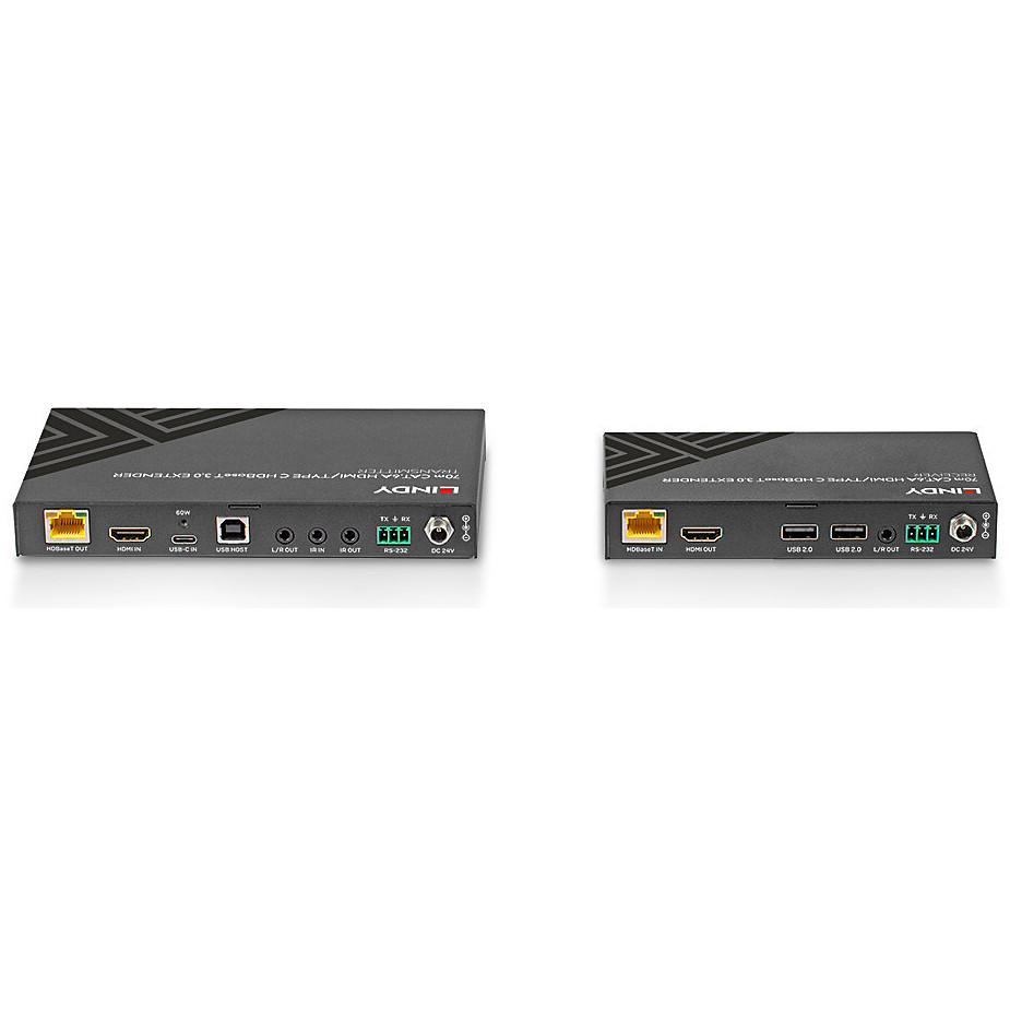 KVM LINDY Cat.6-C i USB 3.0 Switch 70m-3