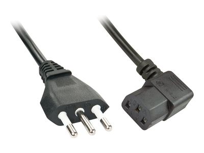 Strujni kabel LINDY 30346, talijanski utikač na IEC C13, 2m
