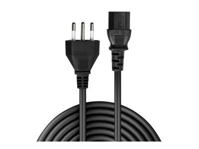 Strujni kabel LINDY talijanski utikač na IEC C13, 5m-0