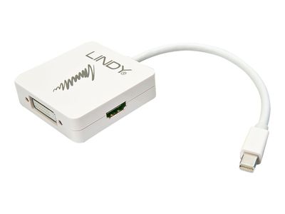 LINDY aktivni adapter Mini DisplayPort 1.2 na HDMI / VGA / DVI-D