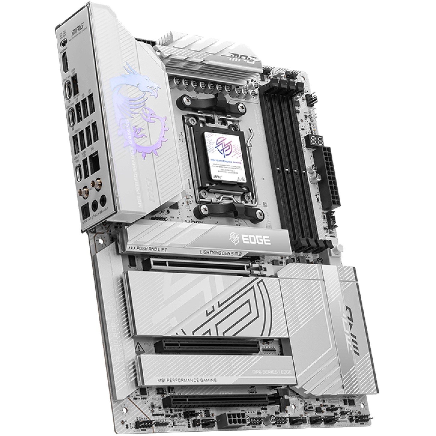 Motherboard MSI MPG X870E EDGE TI WIFI - ATX - Socket AM5 - AMD X870E-7