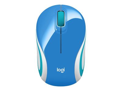 Logitech M187 - mouse - 2.4 GHz - blue-1