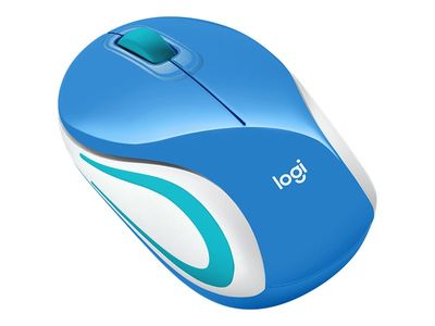 Logitech M187 - mouse - 2.4 GHz - blue-0
