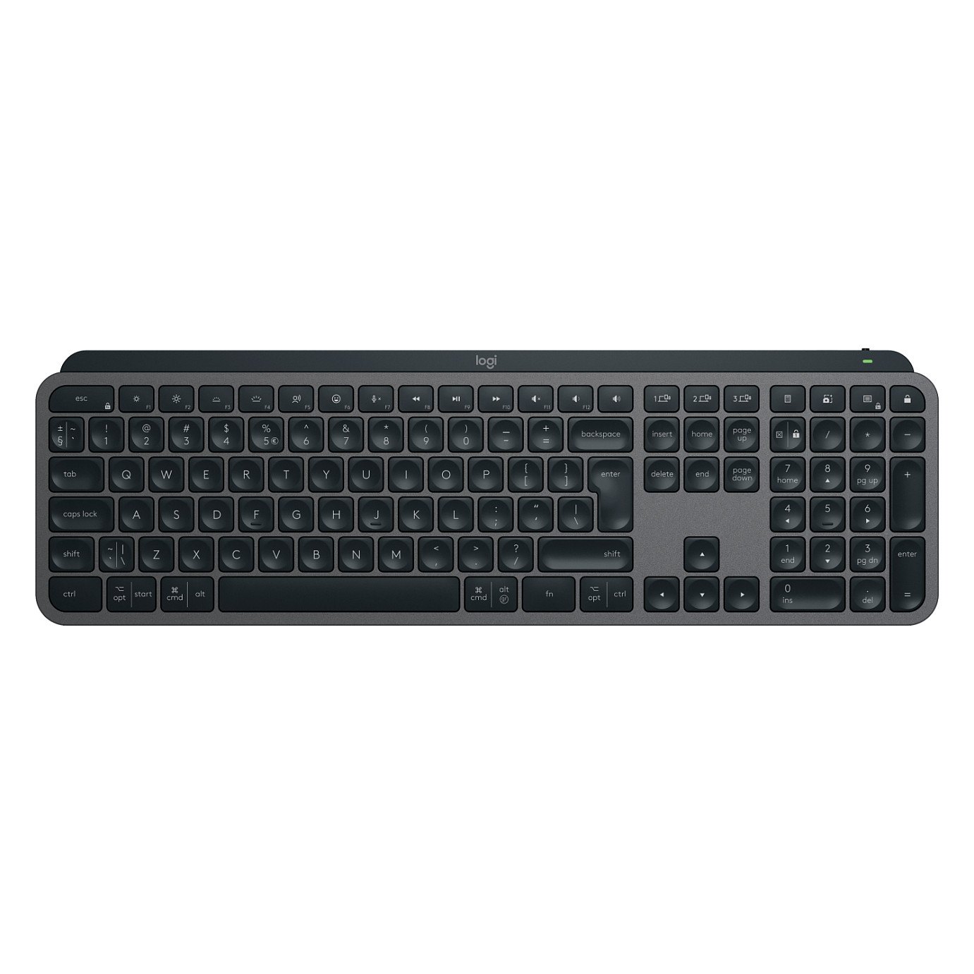 Tipkovnica i miš LOGITECH MX Keys Combo for Business Gen 2 (grafitni)-4
