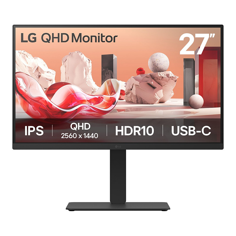 Monitor LG 27BA75QB-B Business (27", QHD, IPS, crna)-17
