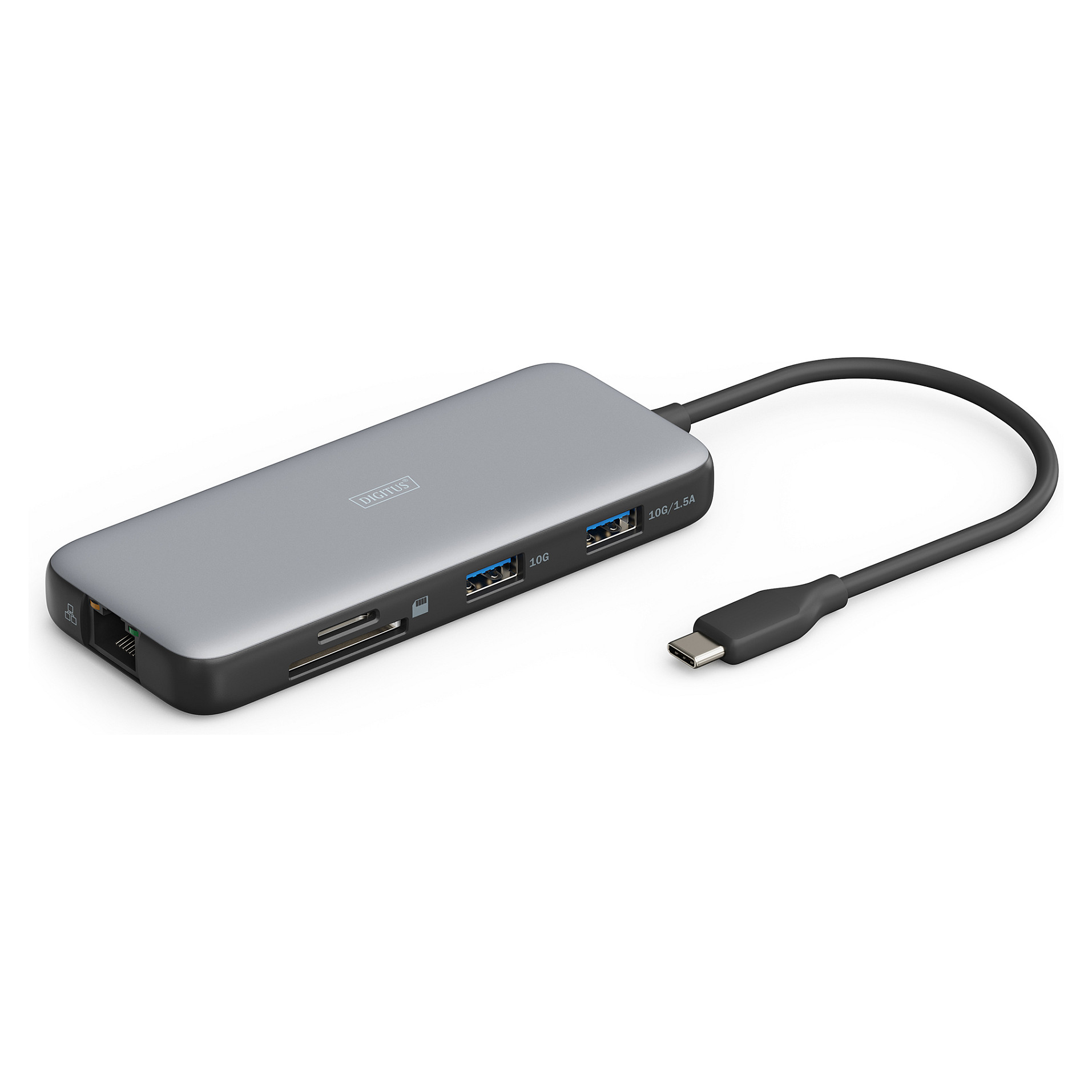 Docking stanica DIGITUS USB-C 7-Port (4K/60Hz, 100W PD, GbE)-4