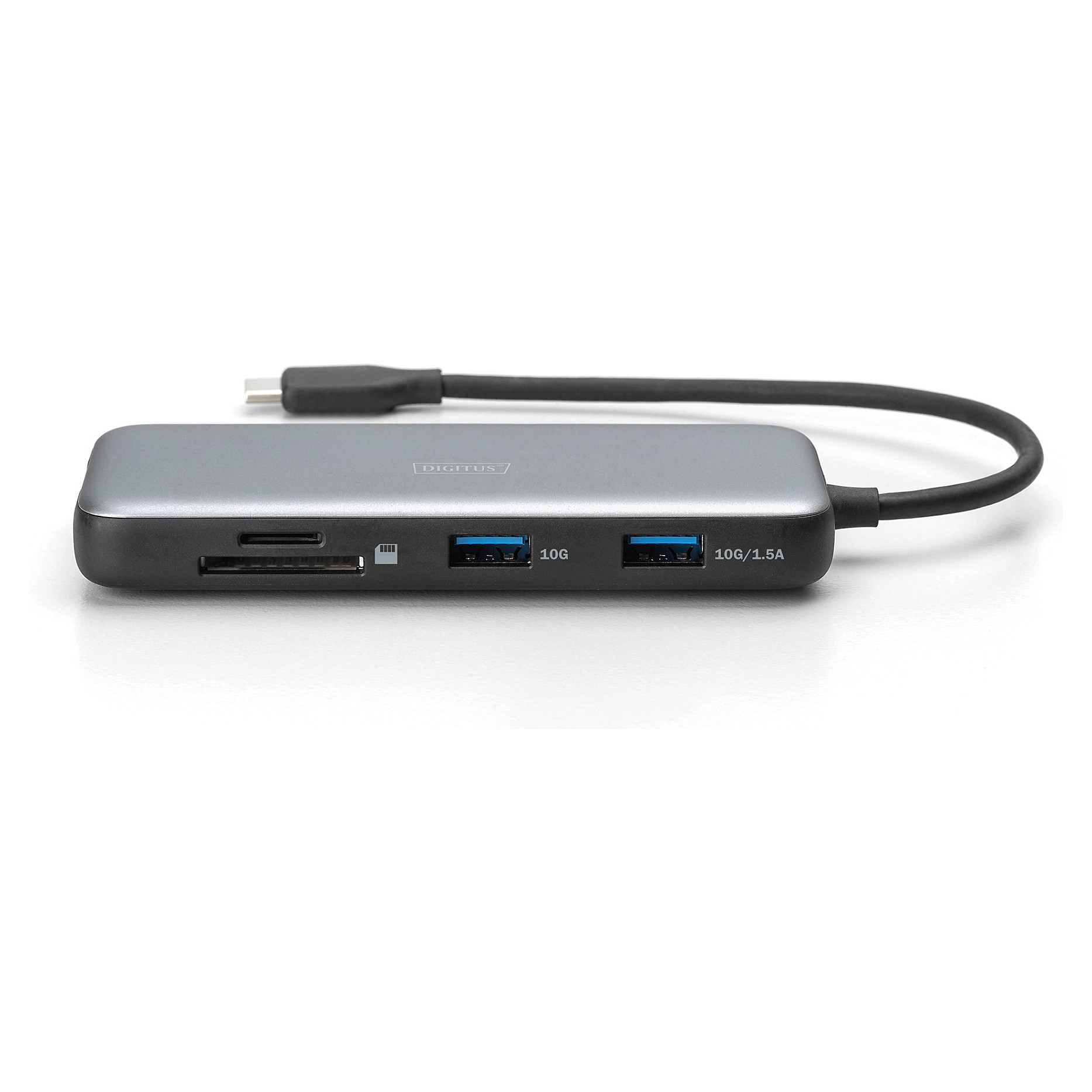 Docking stanica DIGITUS USB-C 7-Port (4K/60Hz, 100W PD, GbE)-7