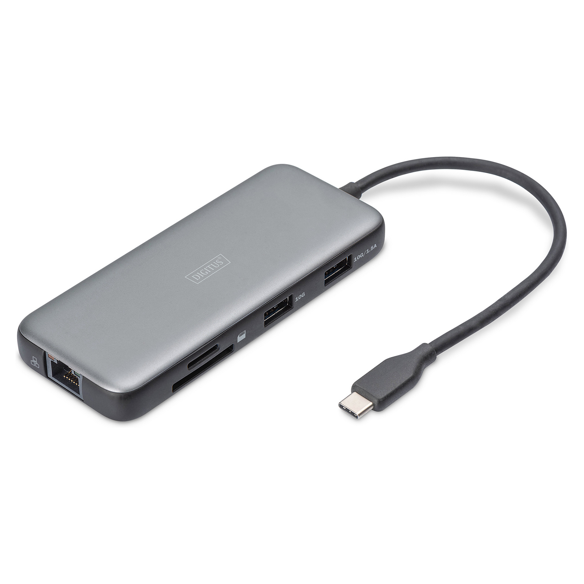 Docking stanica DIGITUS USB-C 7-Port (4K/60Hz, 100W PD, GbE)-8