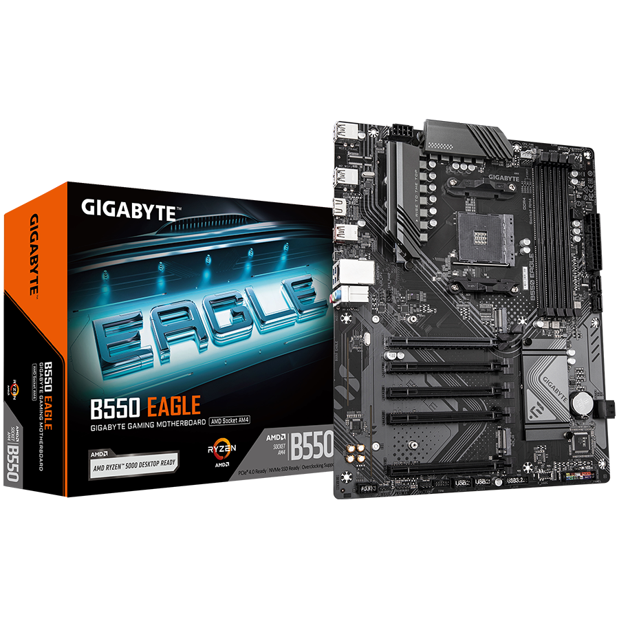 Matična ploča GIGABYTE B550 EAGLE (ATX, Socket AM4, AMD B550)-3