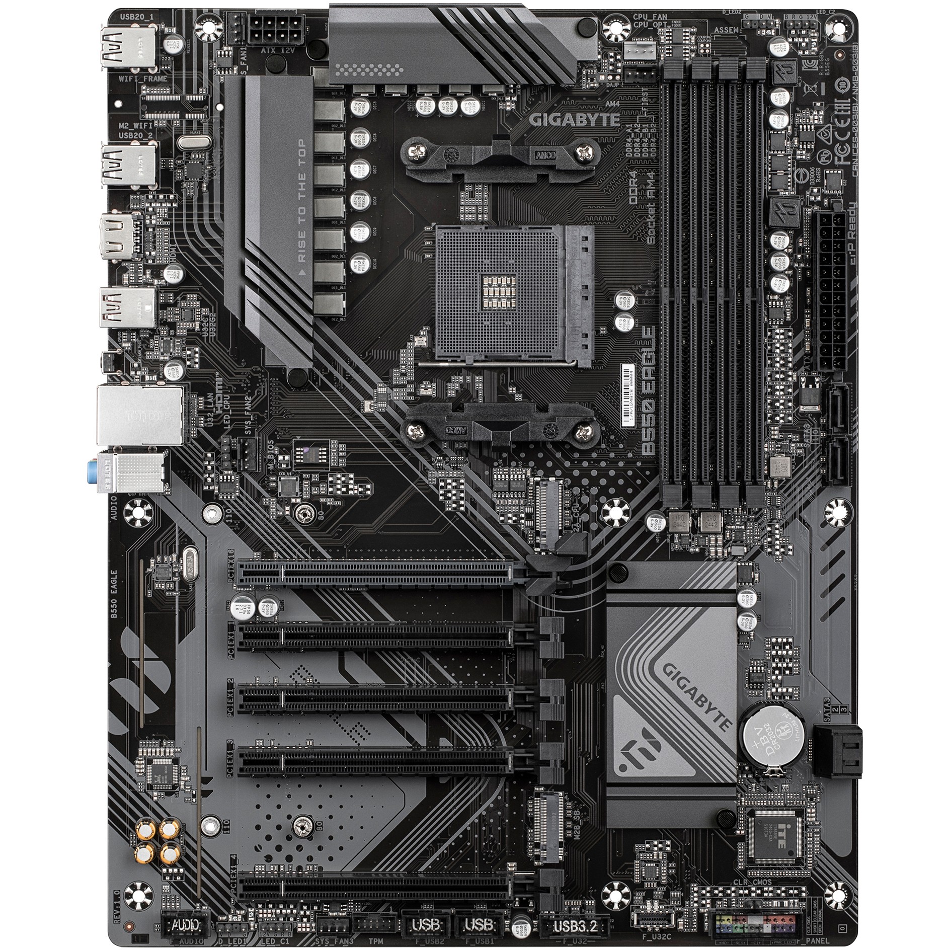 Matična ploča GIGABYTE B550 EAGLE (ATX, Socket AM4, AMD B550)-7