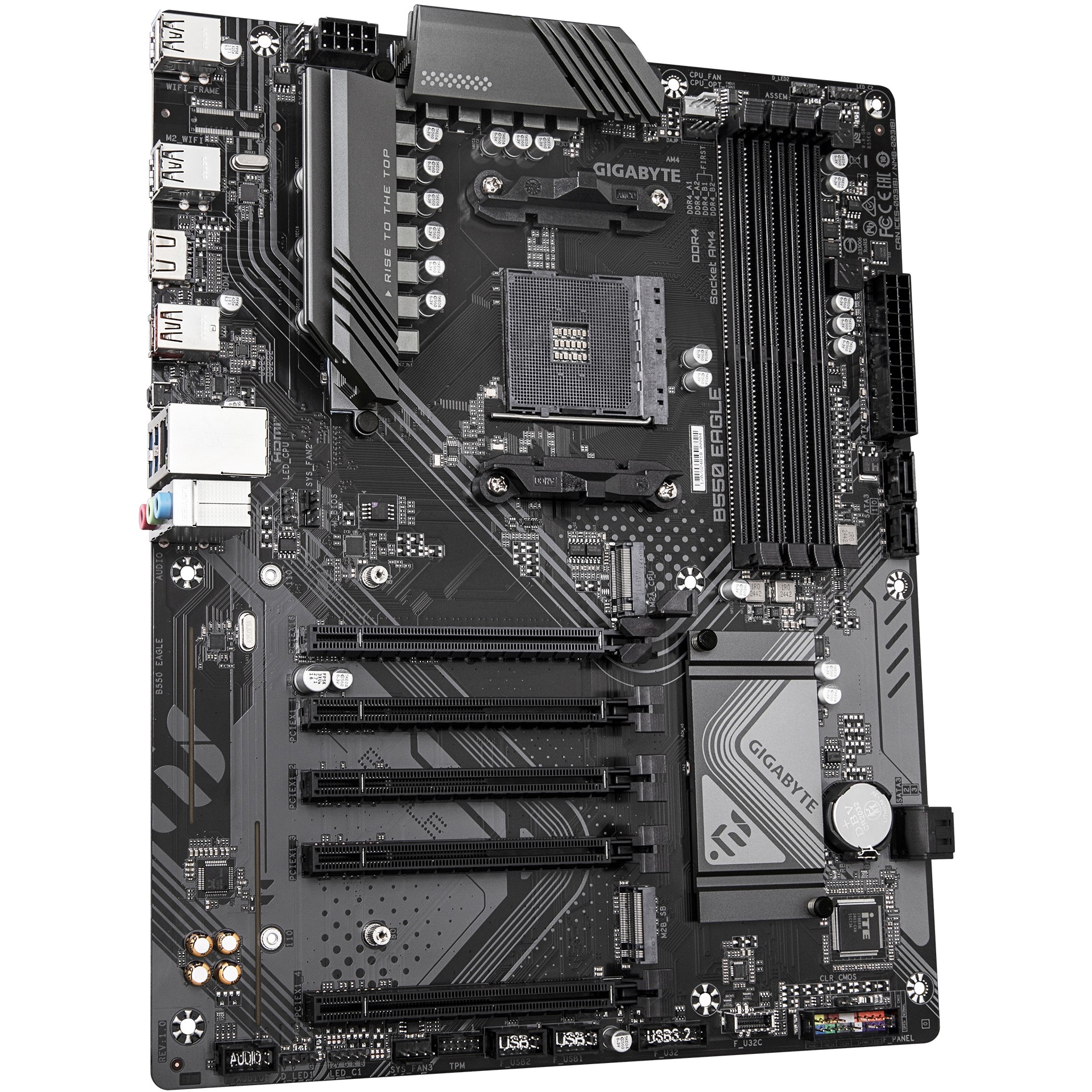Matična ploča GIGABYTE B550 EAGLE (ATX, Socket AM4, AMD B550)-8