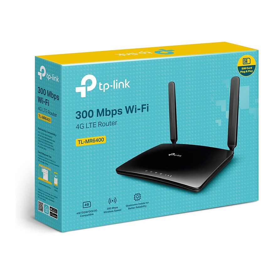 Wi-Fi router TP-LINK 300 Mbps bežični N 4G LTE-5
