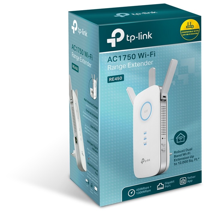 Pojačivač WiFi signala TP-LINK RE450 (Wi-Fi 5, Wi-Fi 5)-6