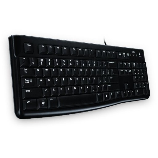 Tipkovnica LOGITECH K120 for Business crna – internacionalna non HR tipkovnica-3