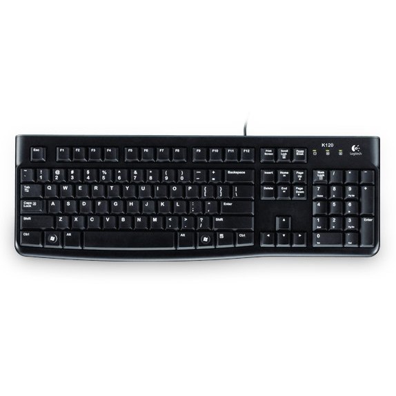 Tipkovnica LOGITECH K120 for Business crna – internacionalna non HR tipkovnica-4