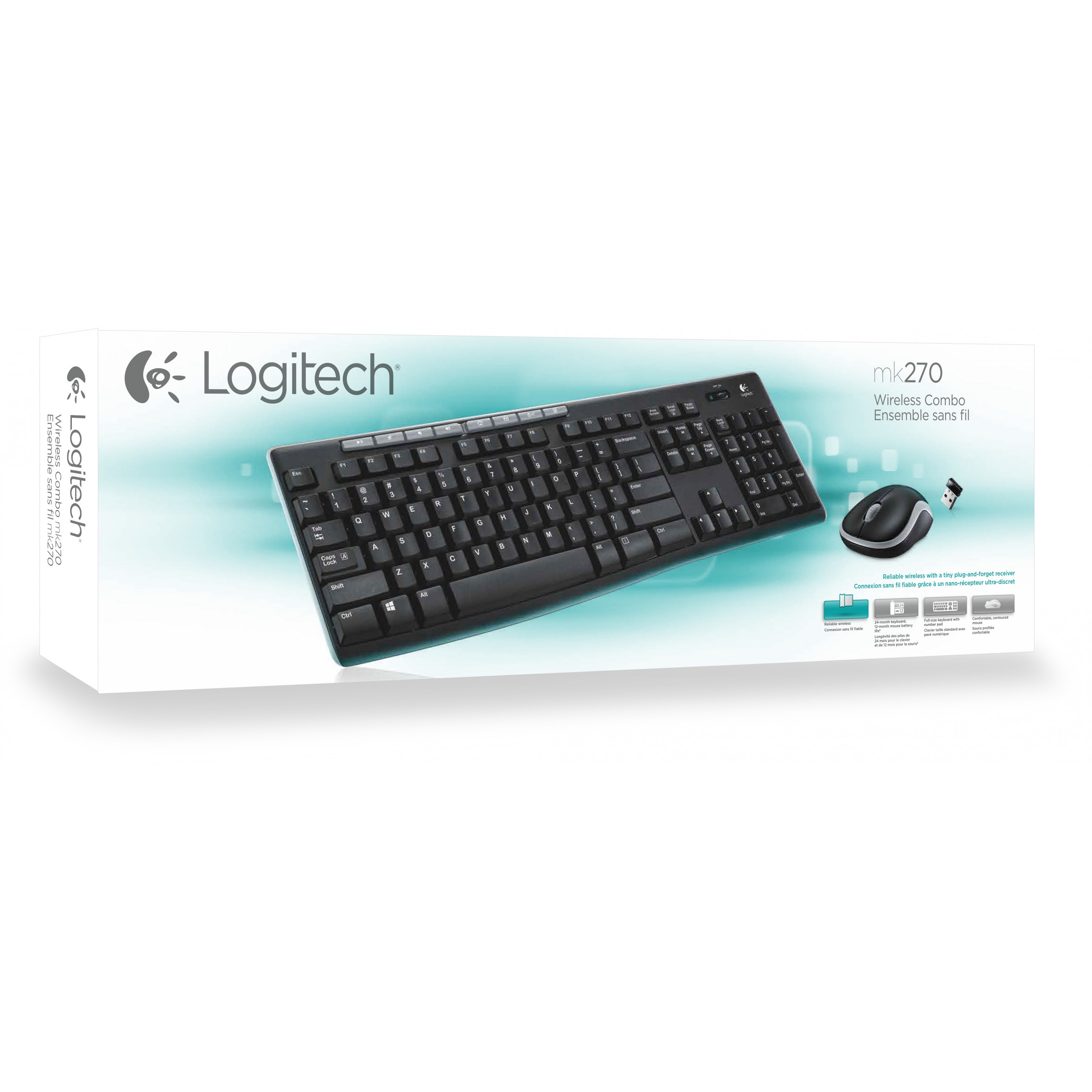 Set tipkovnice i miša LOGITECH MK270 crna – internacionalna non HR tipkovnica-11