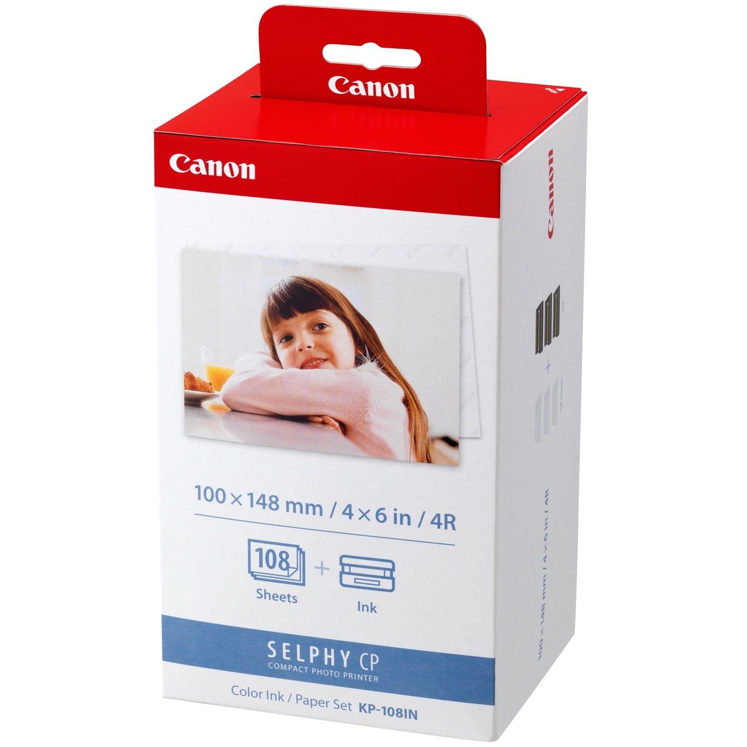 Višestruki paket spremnika s tintom i papira za fotografije CANON KP-108IN cijan, magenta, žuta-5