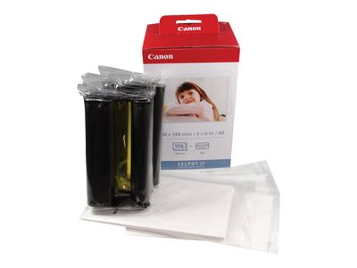 Višestruki paket spremnika s tintom i papira za fotografije CANON KP-108IN cijan, magenta, žuta-0