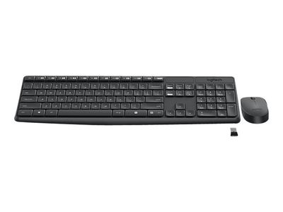 Set tipkovnice i miša LOGITECH MK235 crna – internacionalna non HR tipkovnica-0