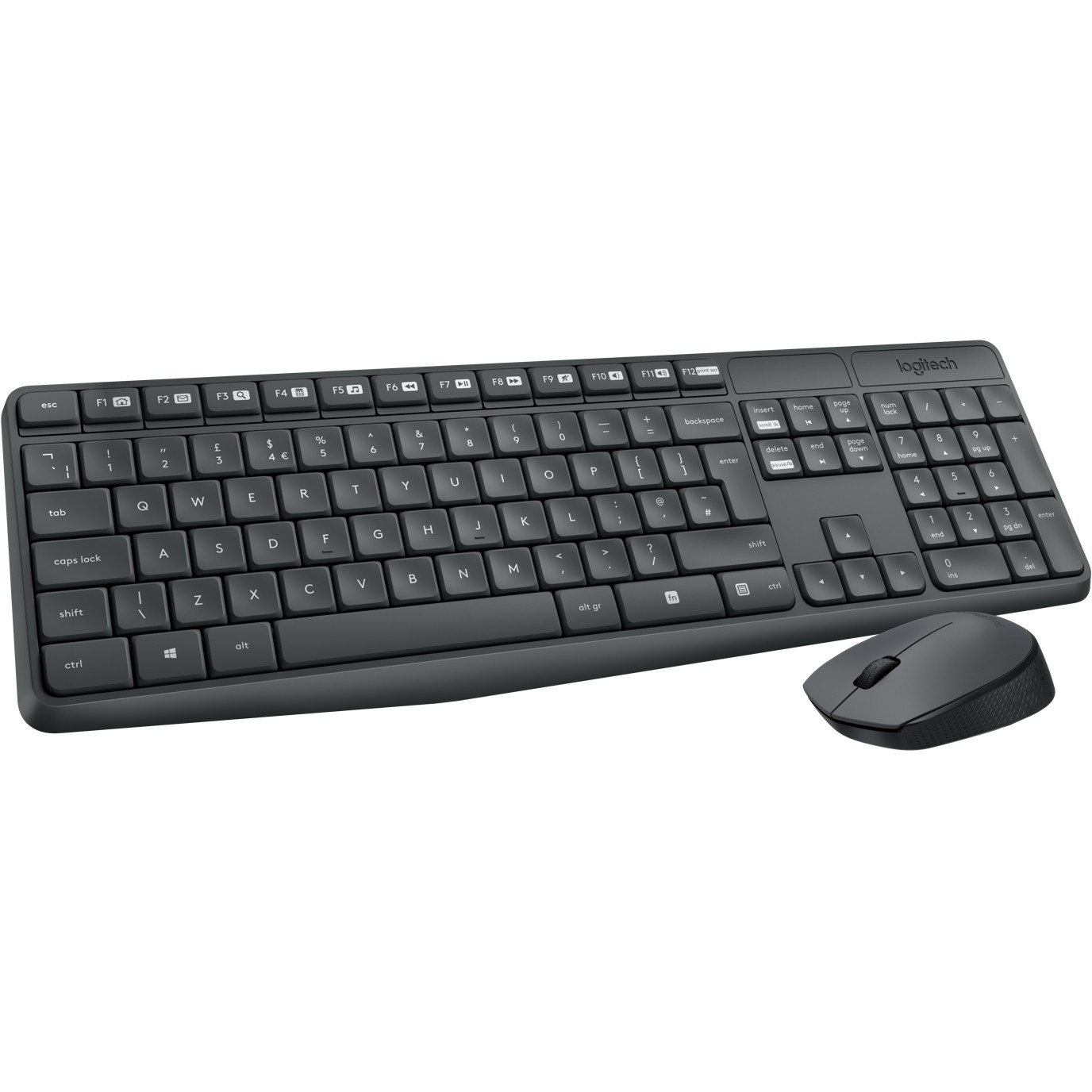 Set tipkovnice i miša LOGITECH MK235 crna – internacionalna non HR tipkovnica-9