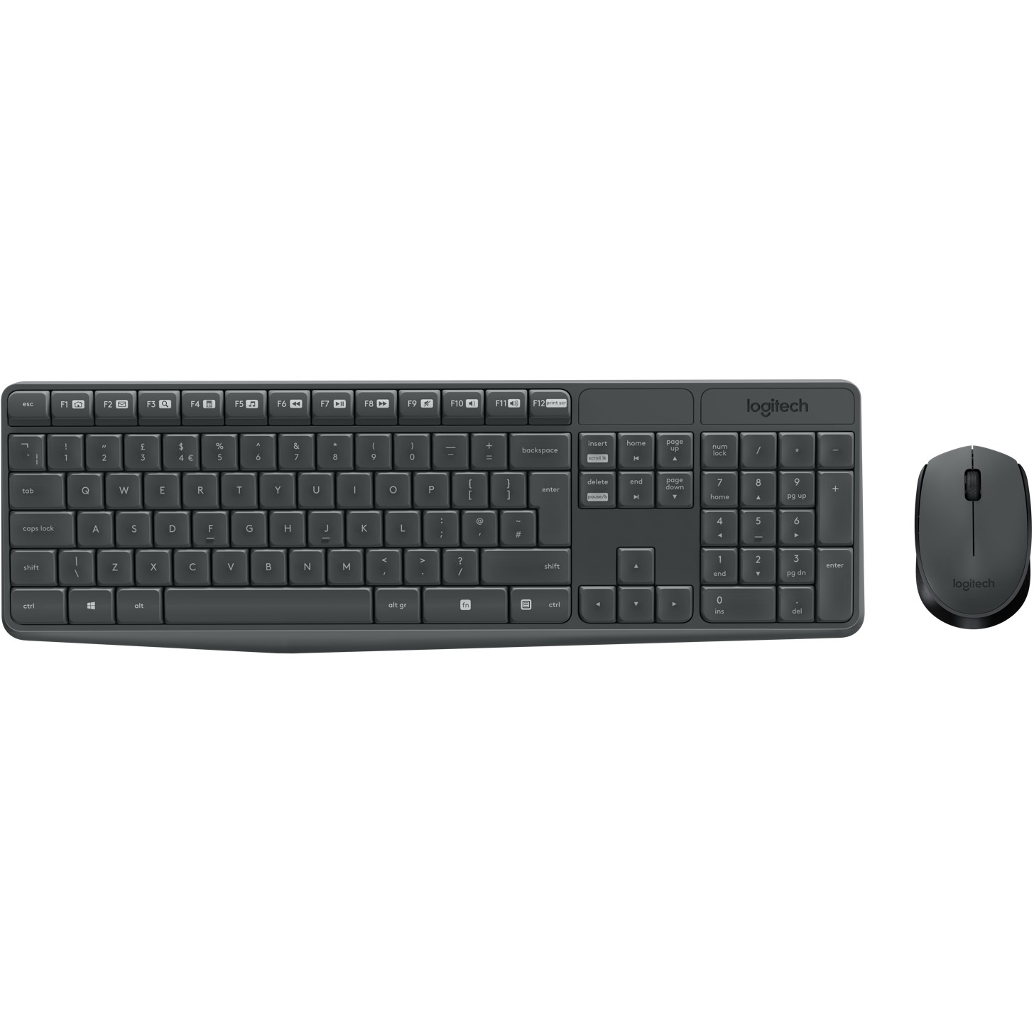 Set tipkovnice i miša LOGITECH MK235 crna – internacionalna non HR tipkovnica-10