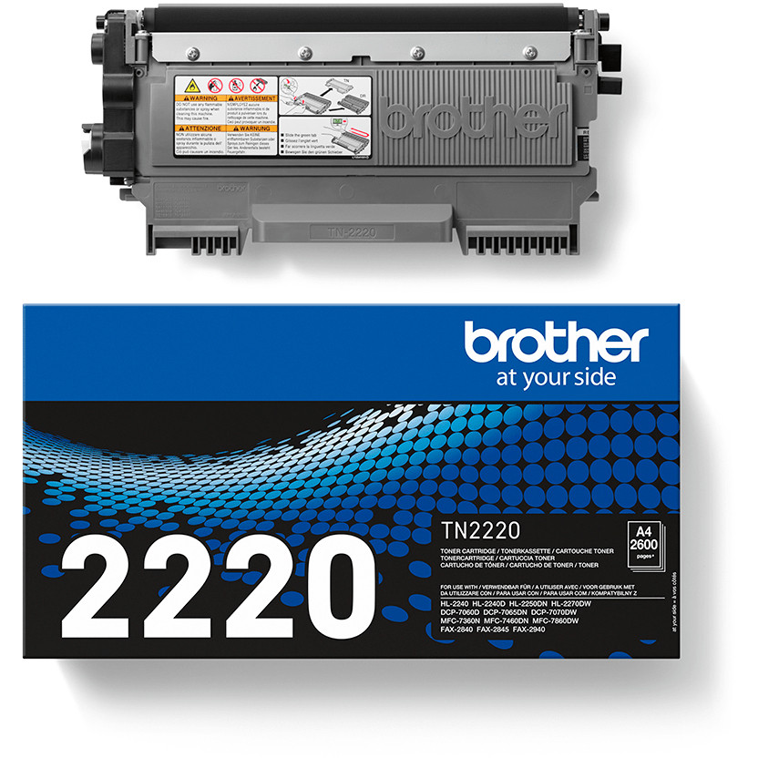 Patrona s tonerom BROTHER TN2220 (original) crna-4