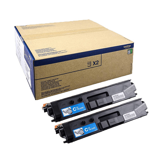 Toner BROTHER TN-329C Cyan (2 komada, original), 2x6000 stranica-0