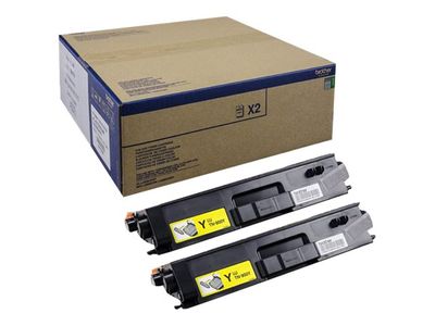 Brother TN900Y originalni toner žuti, dvostruko pakiranje-0