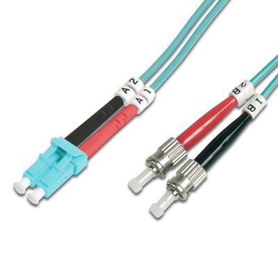 Kabel DIGITUS LWL Multimode OM 3, LC / ST-0