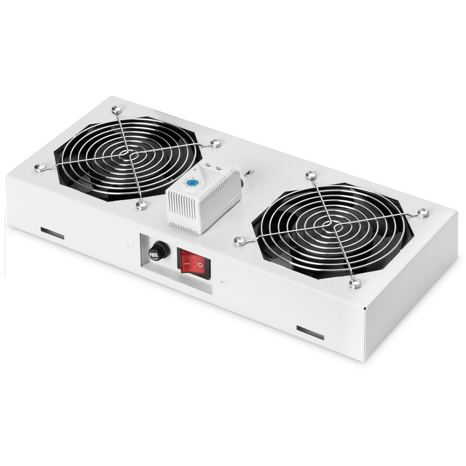 Poklopac s ventilatorima za kučište DIGITUS DN-19 FAN-2-WM-T-1