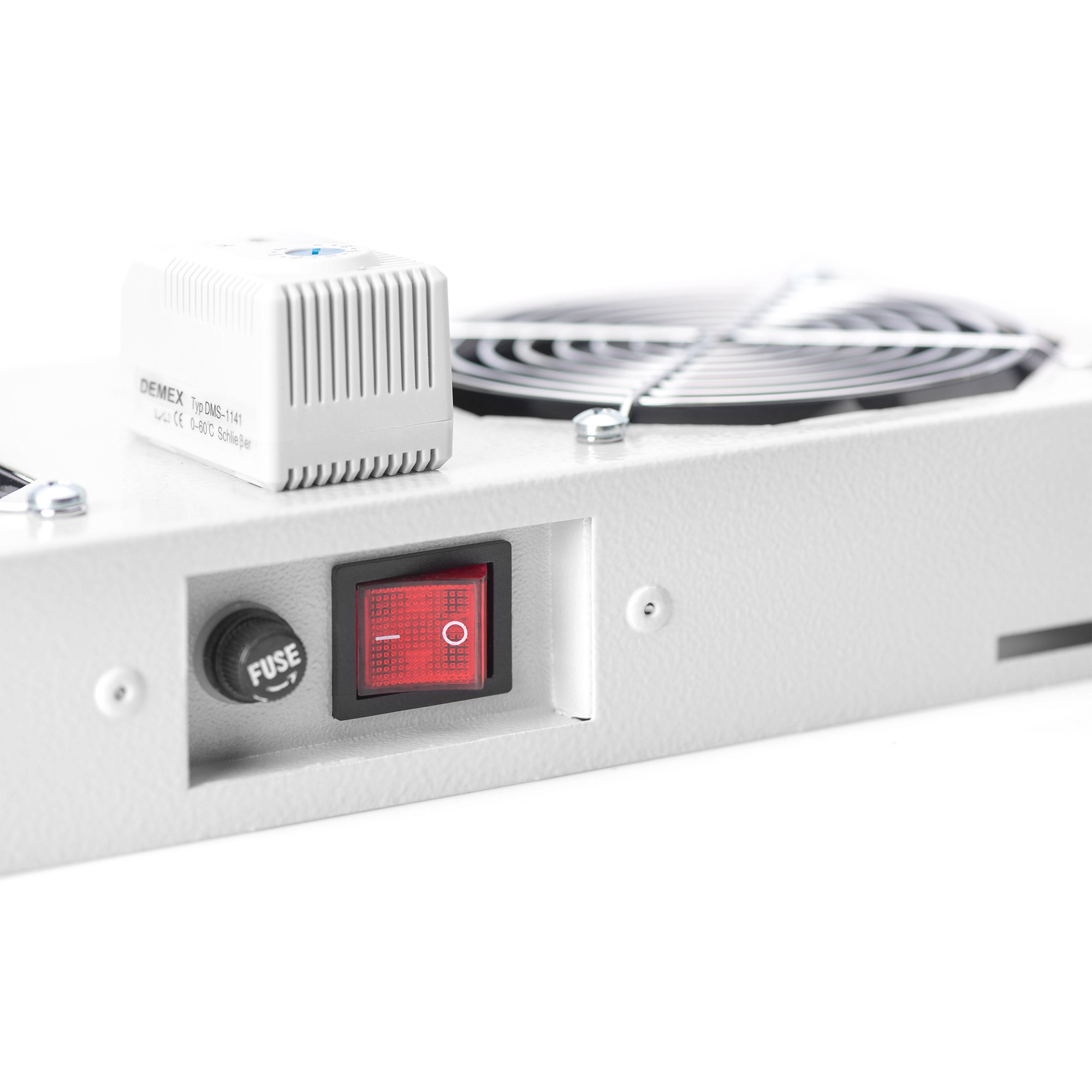 Poklopac s ventilatorima za kučište DIGITUS DN-19 FAN-2-WM-T-5