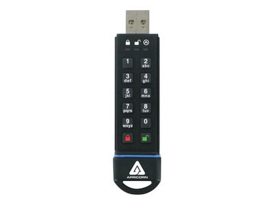 USB memorija APRICORN Aegis Secure Key 3.0 (16gb, usb 3.0, 256-bit aes enkripcija, pin pristup)-1