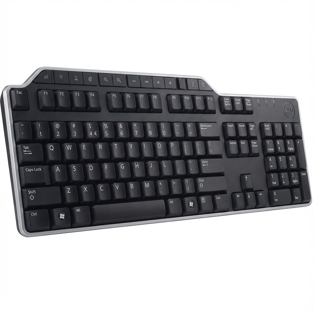 Tipkovnica DELL KB522 Business Multimedia (njemački QWERTZ) crna – internacionalna non HR tipkovnica-0