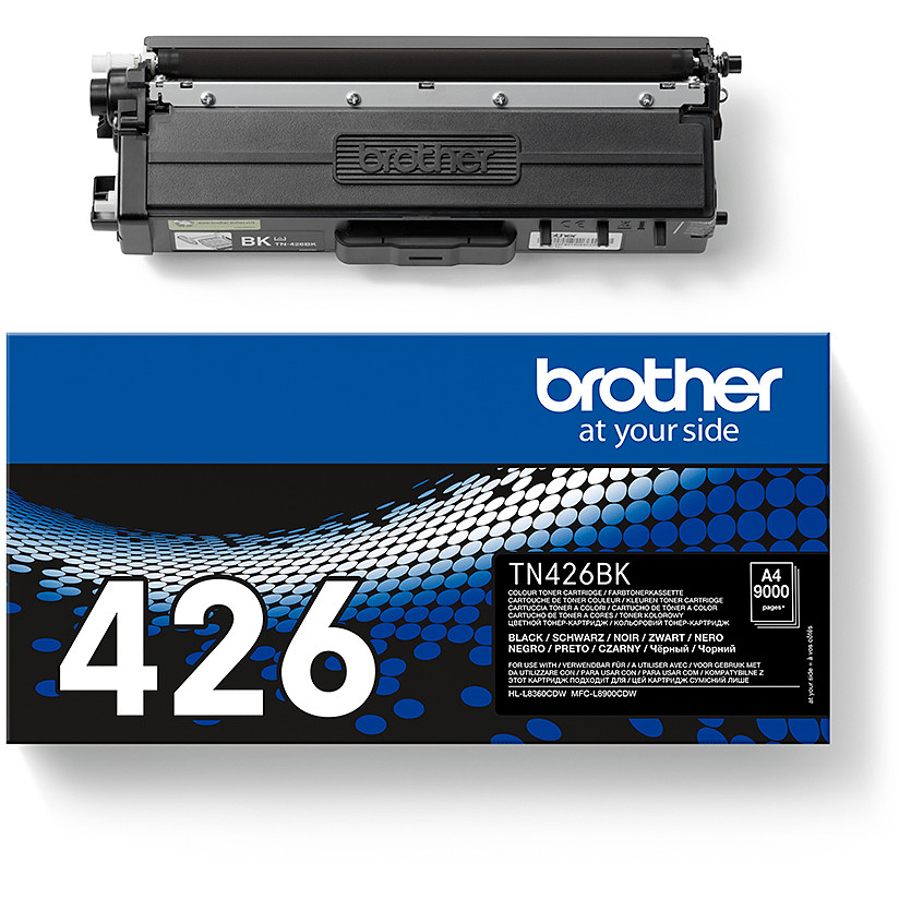 Patrona s tonerom BROTHER TN426BK (original, super jumbo prinos) crna-5