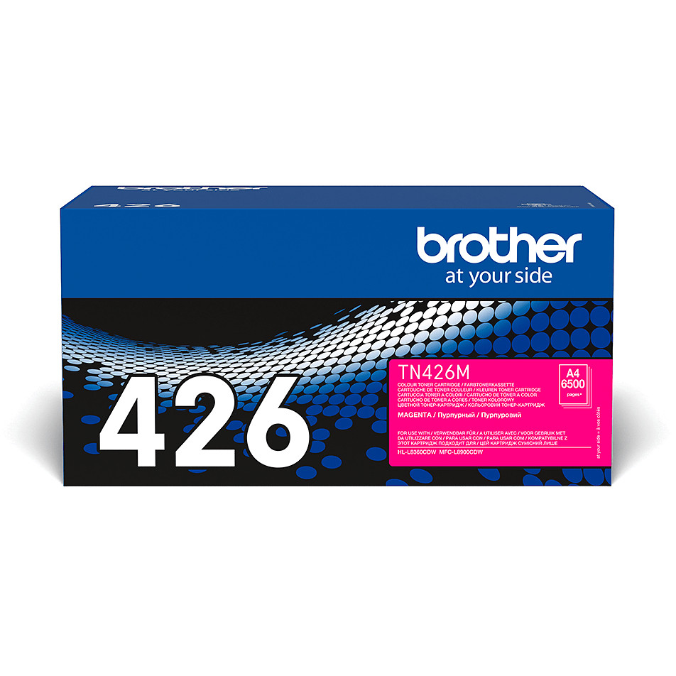 Patrona s tonerom BROTHER TN426M (original, super jumbo prinos) magenta-2